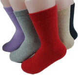 Lian LifeStyle Women's 2 Pairs Extra Thick Wool Socks Assorted Size 7-9