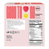 Soft Baked Bars - Raspberry Lemon, Gluten Free, Keto Certified, Paleo Friendly, Low Carb Snacks, 2-Packs