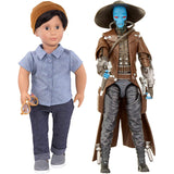 Franco 18 inch Non-posable Boy Regular Fashion Doll + The Black Series Cad Bane Toy 6-Inch Scale The Clone Wars Collectible Action Figure, Pack of 2