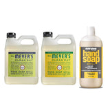 Mrs. Meyers Clean Day Liquid Hand Soap Refill, 1 Pack Lemon Verbena, 1 Pack Honey Suckle, 33 OZ each include 1 12.75 OZ Bottle of Hand Soap Meyer Lemon