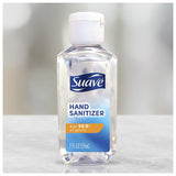 Suave Hand Sanitizer Kills 99.9% of Germs Alcohol Based Antibacterial Hand Sanitizer 2 Fl Oz, 48 Count