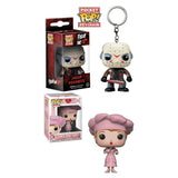Keychain: Horror - Jason Voorhees Toy Figure+ I Love Lucy - Factory Lucy Collectible Figure, Pack of 2