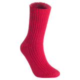 Lian LifeStyle Gorgeous Big Girls Women's 3 Pair Wool Crew Socks Size 6-9 FS03, Color (DarkGrey,LightGrey,Red)