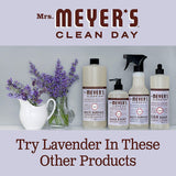 Mrs. Meyer's Clean Day Liquid Dish Soap Refill, Cruelty Free Formula, Lavender Scent, 48 oz