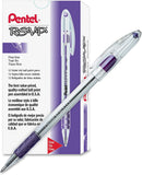 Pentel R.S.V.P. Ballpoint Pen, 0.7mm Fine Tip, Green Ink, Box of 12 (BK90-D)