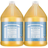 Natural & Pure Castile Soap Made With Organic & Natural Oils Hemp Unscented Castile Soap Fully Biodegradable & Vegan Liquid Soap All Purpose Castile Liquid Soap 1 Gallon Per Pack, Pack of 2