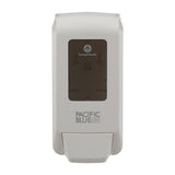 Pacific Blue Ultra Wall-Mounted Manual Dispenser for Foaming Hand Soap and Hand Sanitizer by GP PRO (Georgia-Pacific), White, 53058, 11.5” W x 5.6” D by 4.4” H