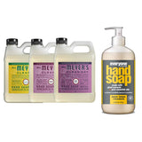 Liquid Hand Soap Refill, 1 Pack Honey Suckle, 1 Pack Peony, 1 Pack Plum Berry, 33 OZ each include 1, 12.75 OZ Bottle of Hand Soap Meyer Lemon