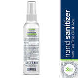 M.D. Science Premium Alcohol Free Hand Sanitizer with Benzalkonium Chloride, Tea Tree Oil and Aloe Vera, 3 fl Oz. (Pack of 4)