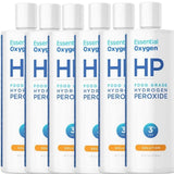 Oxygen Plus Hydrogen Peroxide, With 3% Food Grade, No Toxic Stabilizers or Heavy Metals, Ultimate Cleaner for 1st Aid Cuts and Scrapes, NON GMO, Won't Burn, Pack of 6, 16 Fl OZ Per Pack