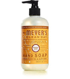 Mrs. Meyer's Clean Day Holiday Hand Soap Bundle (Peppermint, Iowa Pine, and Orange Clove) 12.5 Ounces each
