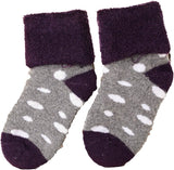 Lian LifeStyle Baby Toddler 6 Pairs Wool Socks Dotted Random Color