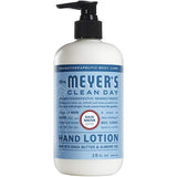 Mrs. Meyers Clean Day, 3 Packs Liquid Hand Soap 12.5 OZ, 3 Packs Hand Lotion 12 OZ, Rainwater, 6-Packs