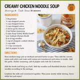 Low Sodium Chicken Broth- Gluten Free, Non GMO, Fat Free, Low Sodium Chicken Broth (6-Packs)