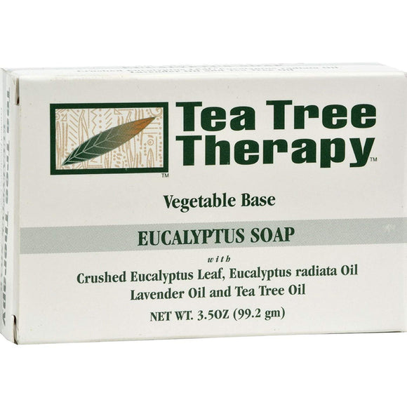 Tea Tree Therapy Tea Tree Soap Eucalyptus-3-Packs