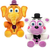 Five Nights at Freddy's Pizza Simulator - Orville Elephant Collectible Figure + Five Nights at Freddy's Pizza Simulator - Helpy Collectible Figure, Pack of 2
