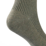 Lovely Annie Men's 6 Pairs High-Performance Wool Socks | Breathable & Lightweight Crew Socks as Hiking Socks & Running Socks L1861 Size 6-9 (Black)