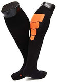Lian LifeStyle Men's 1 Pair Knee High Athletic Sports Socks 0025 Size M