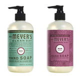 Liquid Hand Soap, 1 Pack Basil, 1 Pack Mum, 12.5 OZ each