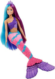 Barbie Dreamtopia Mermaid Doll (13-Inch) with Extra-Long Two-Tone Fantasy Hair, Hairbrush, Tiaras and Styling Accessories, Gift for 3 to 7 Year Olds