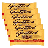 Baking Chips, Semi Sweet Chocolate, Gluten Free, Fair Trade, Non-GMO, No Sugar, Alcohol or Soy, Pack of 6, 12 OZ Per Pack