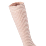 Lovely Annie Big Girl's & Women's 4 Pairs Knee High Wool Socks | Comfy, Cozy and Fancy Leg Warmer Stockings AFS05 Size L/XL(Beige)