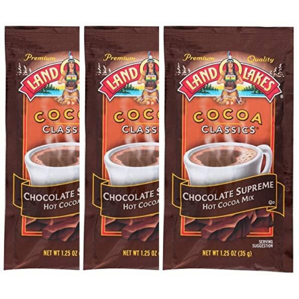 Cocoa Classic Hazelnt, Chocolate Hot Coca Mix, Artifically Flavoured, Gluten-Free and Non GMO, Luxuriously Deep Flavor, Pack of 3, 1.25 OZ Per Pack