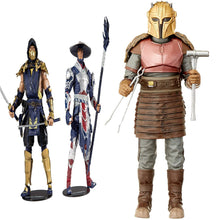 Load image into Gallery viewer, Toys Mortal Kombat Scorpion and Raiden 7&quot; Action Figure Multipack + The Black Series The Armorer Toy 6-Inch Scale The Mandalorian Collectible Action Figure, Pack of 2
