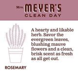 Mrs. Meyer’s Clean Day Laundry Detergent, Rosemary Scent, 64 ounce bottle