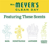Mrs. Meyer's Clean Day Liquid Laundry Detergent, Cruelty Free and Biodegradable Formula, Honeysuckle Scent, 64 oz