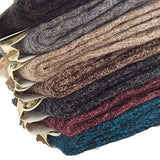 Lian LifeStyle Perfect Fit Women's 3 Pair's Wool Crew Socks For Healthy Feet. Cozy, Cute, and Comfortable Size 6-9 HR1613, Color (Dark Grey, Tan, Blue)