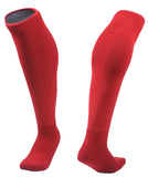 Meso Women's 1 Pair Extremely Durable Knee High Sports Socks - Fitness & Workout Clothing, Gym, Gear or Fashion Socks Size L Red