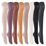 Lovely Annie Incredible Women's Thigh High Cotton Boot Socks L1857 Size 5-11