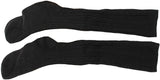 LLS Women's 4 Pairs Stylish Combed Cotton Socks Size 7-9 Black