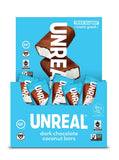 Dark Chocolate Coconut Bars | 3g Sugar | Certified Vegan, Gluten Free, Fair Trade, Non-GMO | No Sugar Alcohols or Soy | 40ct Pack of 4