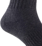 Lian LifeStyle Top Quality Children's Sports Crew Socks - 3 Pairs - Size3Y-15Y L0105