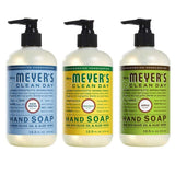 Liquid Hand Soap, 1 Pack Rain Water, 1 Pack Honey Suckle, 1 Pack Apple Cider, 12.5 OZ each