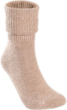 Lian LifeStyle Perfect Fit and Cozy Women's Wool Crew Socks L1885 Size 6-9