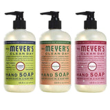 Liquid Hand Soap, 1 Pack Lemon Verbena, 1 Pack Geranium, 1 Pack Peppermint, 12.5 OZ each