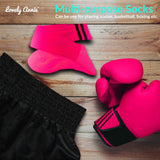 Lovely Annie Girls' 2 Pairs Knee High Sports Socks for Baseball/Soccer/Lacrosse 003 S(Rose)