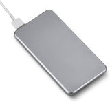 Lian LifeStyle Exceptional Portable Phone Charger w/USB Output - 5000 mAh Ultra High Capacity Power Bank, High-Speed Charging for iPhone, iPad, Samsung & Other Cell Phones - Y5 Grey