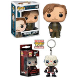 Keychain: Horror - Jason Voorhees Toy Figure+ Movies -Remus Lupin Toy, Pack of 2