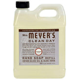 Liquid Hand Soap Refill, Lavender, Paraben Free, Essential Oils, Plant-Derived, Hard Working, Non-Drying, Pack of 4, 33 Fluid Ounce Per Pack