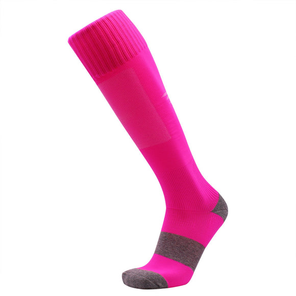 1 Pair Fantastic Men Knee High Sports Socks. Cozy, Comfortable, Durable and Health Supporting Size 6-9 MS1604010 (Rose)