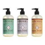 Liquid Hand Soap, 1 Pack Basil, 1 Pack Lavender, 1 Pack Oat Blossom, 12.5 OZ each