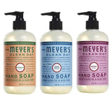 Liquid Hand Soap, 1 Pack Geranium, 1 Pack Rain Water, 1 Pack Peony, 12.5 OZ each