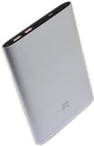 Lian LifeStyle Exceptional Portable Phone Charger w/USB Output - 10000 mAh Ultra High Capacity Lipstick Power Bank, High-Speed Charging for iPhone, iPad, Samsung & Other Cell Phones - Y9 Grey