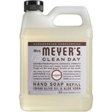 Liquid Hand Soap Refill, 1 Pack Geranium, 1 Pack Lavender, 1 Pack Oat Blossom, 33 OZ each include 1, 12.75 OZ Bottle of Hand Soap Meyer Lemon