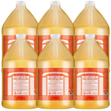 Natural & Pure Castile Soap Made With Organic & Natural Oils Hemp Tea Tree Castile Soap Fully Biodegradable & Vegan Liquid Soap All Purpose Castile Liquid Soap 1 Gallon Per Pack, Pack of 6