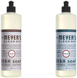 Mrs. Meyers Clean Day Liquid Dish Soap, 1 Pack Lavender, 1 Pack Snowdrop, 16 OZ each